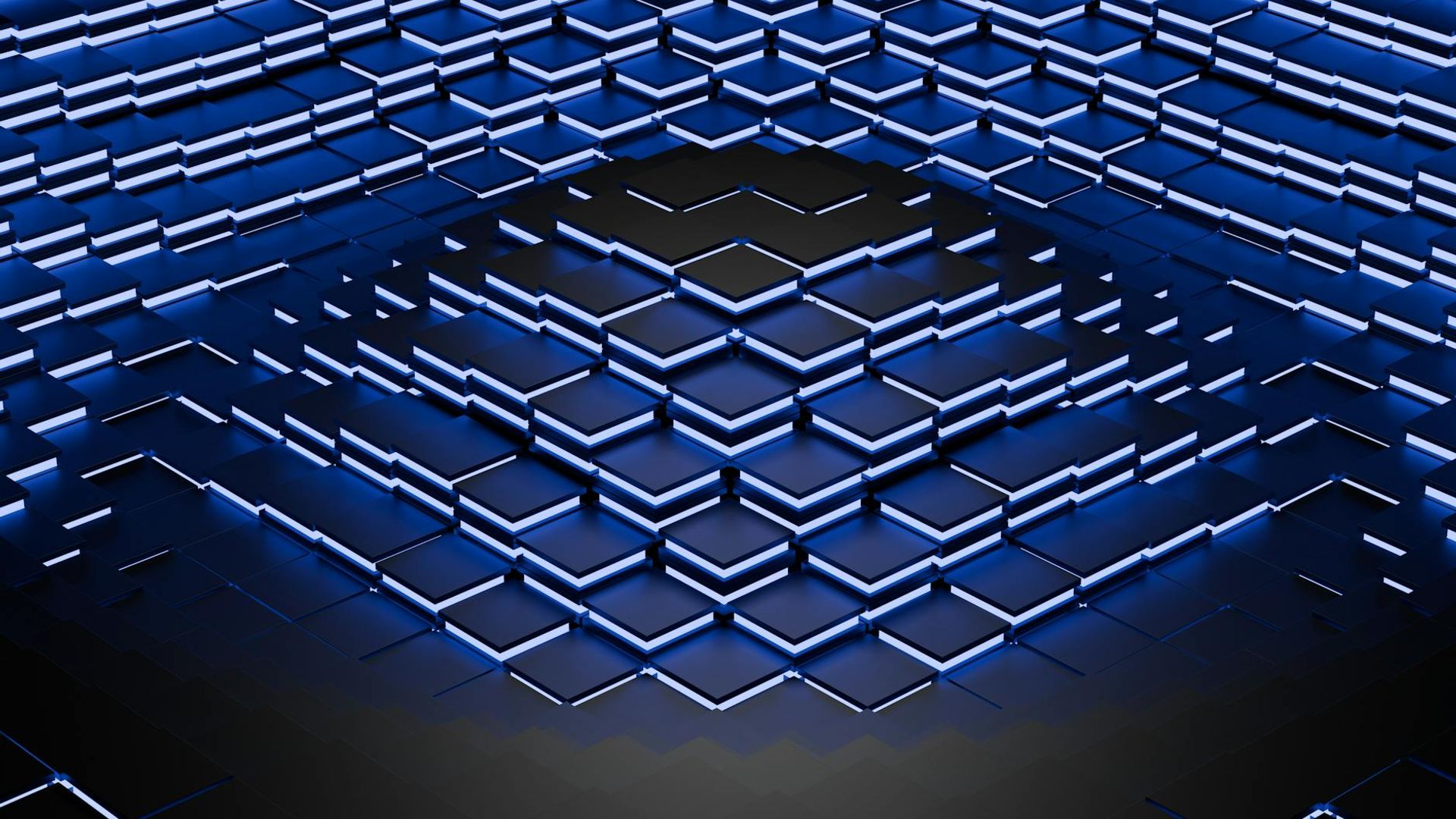 Abstract dark background with subtle light patterns.